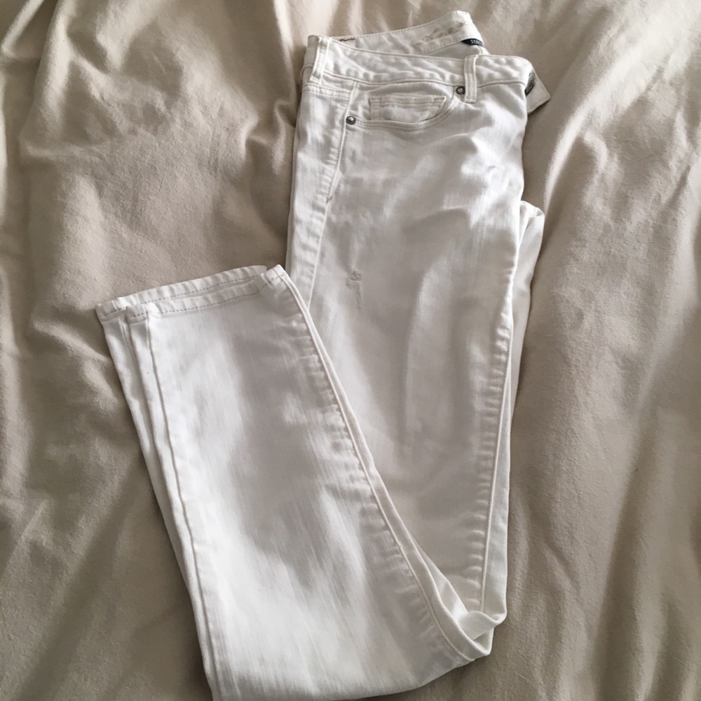 AE white jeans